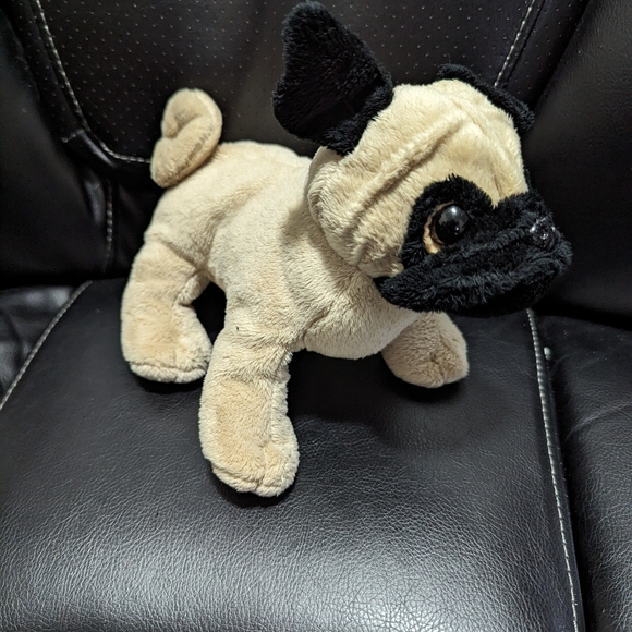 - Ganz Webkinz Plush Puppy Dog Stuffed Animal Toy. Brown and black . 7 inc… - Picture 1 of 5